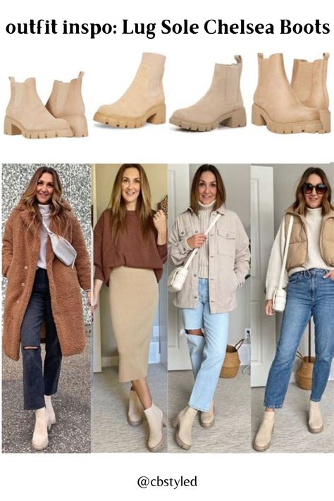 outfits with beige boots.